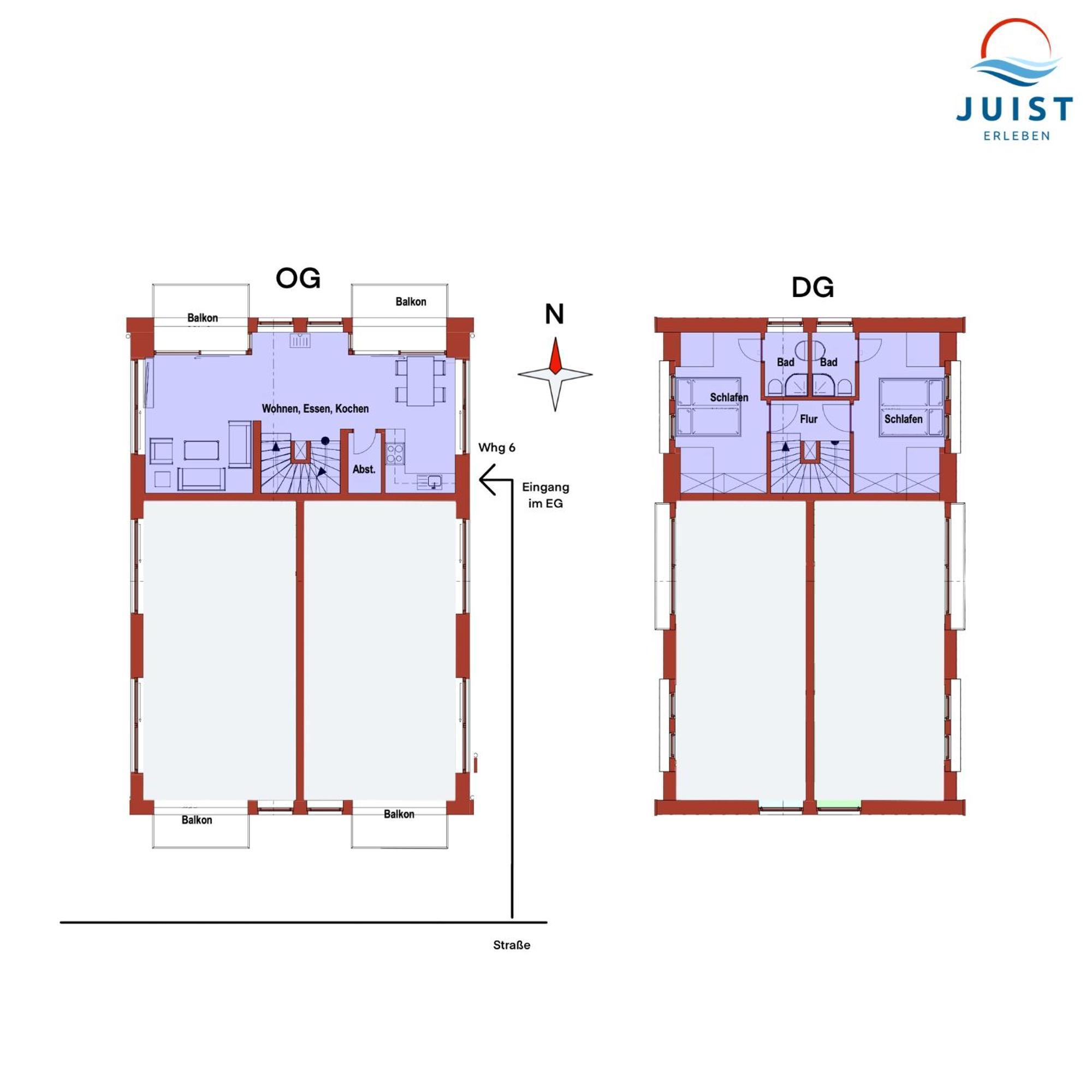 Haus Treibgut 236 - Wohnung 6 Juist Dış mekan fotoğraf
